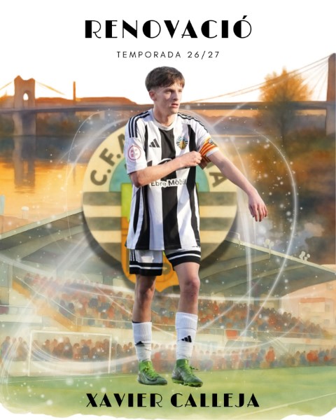 RENOVACI� Temporada 2026 -2027: XAVIER CALLEJA: davanter